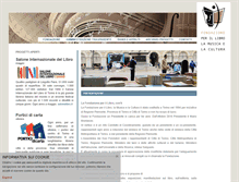 Tablet Screenshot of fondazionelibro.it